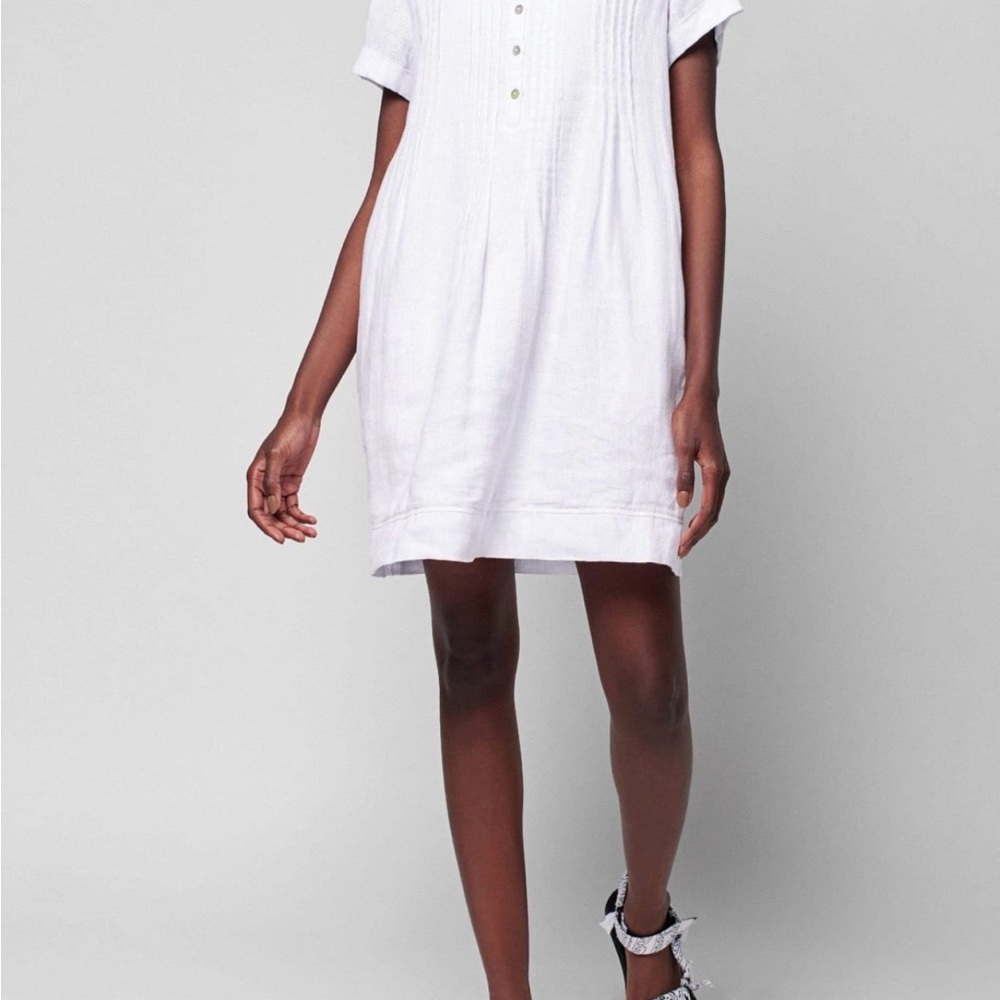 Faherty White Mini Dress
